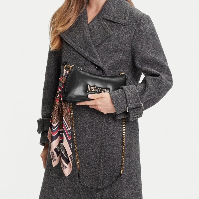 Crossbody bag with foulard