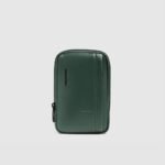 Leather neck phone case with credit card slots