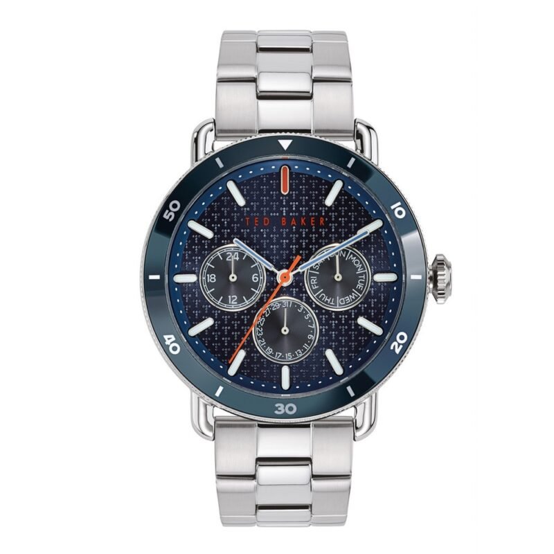 MAGARIT Silver with blue dial watch