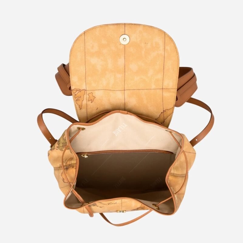 Geo Classic Backpack with leather corners