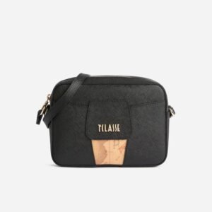 WENISSA Croc Effect Mini Icon Bag