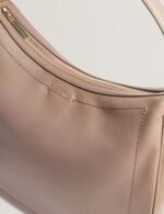 LYSHIA Webbing Large Leather Hobo Bag