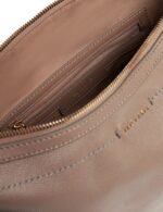 LYSHIA Webbing Large Leather Hobo Bag