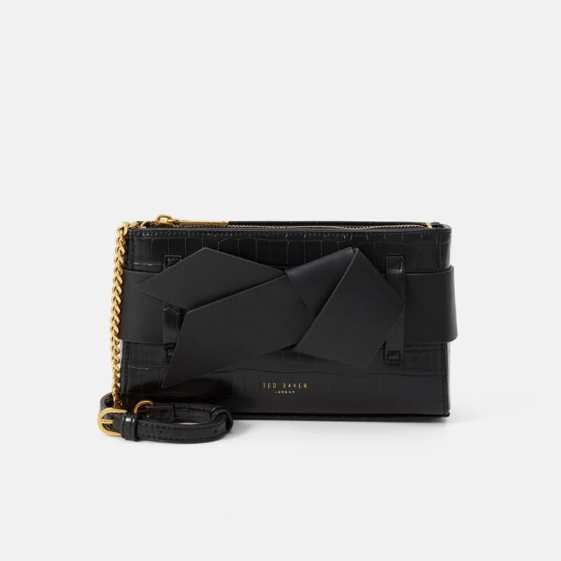 JJOSANA Soft Bow Clutch Bag