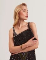 CROCEY Croc Effect Envelope Pouch
