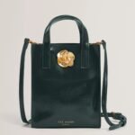 ROSEEM Rose Detail Crinkle Small Bag