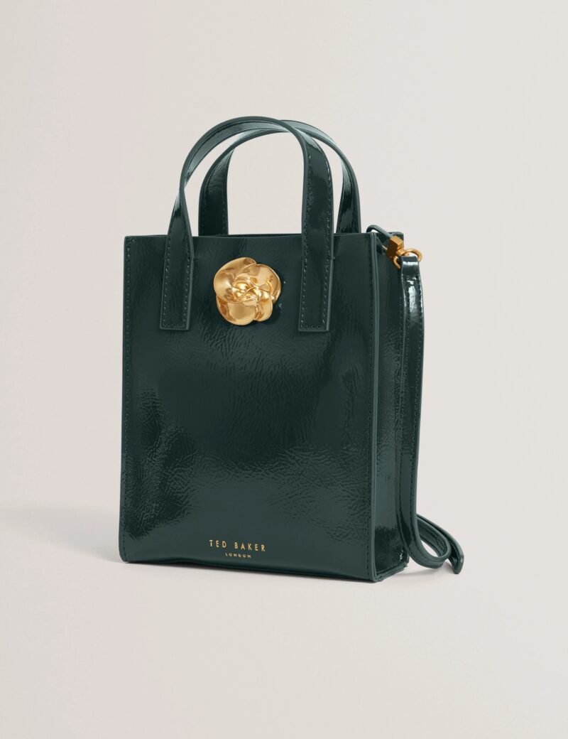 ROSEEM Rose Detail Crinkle Small Bag