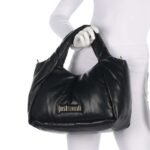 Puffy Handbag with foulard