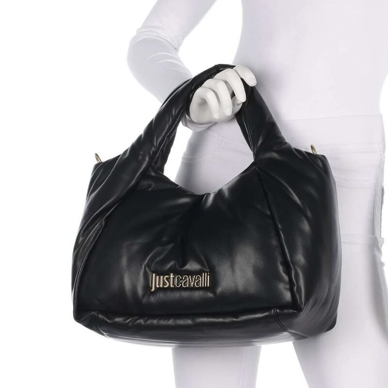 Puffy Handbag with foulard