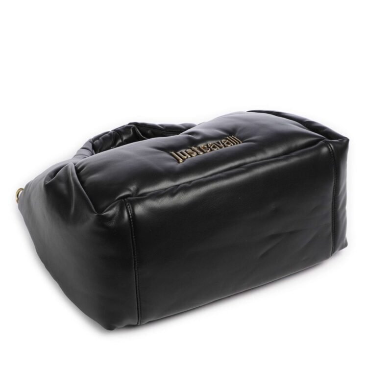 Puffy Handbag with foulard