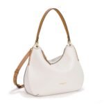 YARA X Leather hobo bag