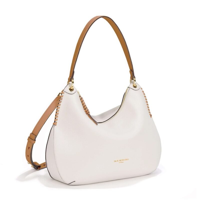 YARA X Leather hobo bag