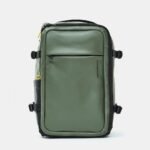 ECO COATED Travel backpack with double compartment