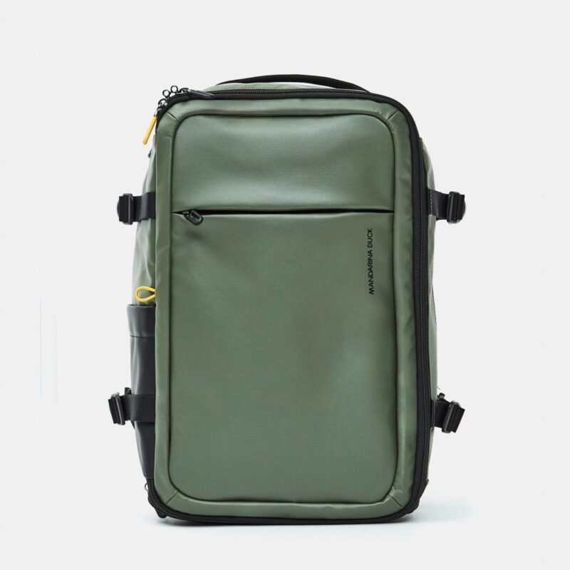 ECO COATED Travel backpack with double compartment