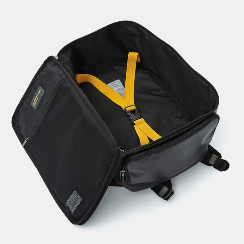 ECO COATED Travel backpack with double compartment