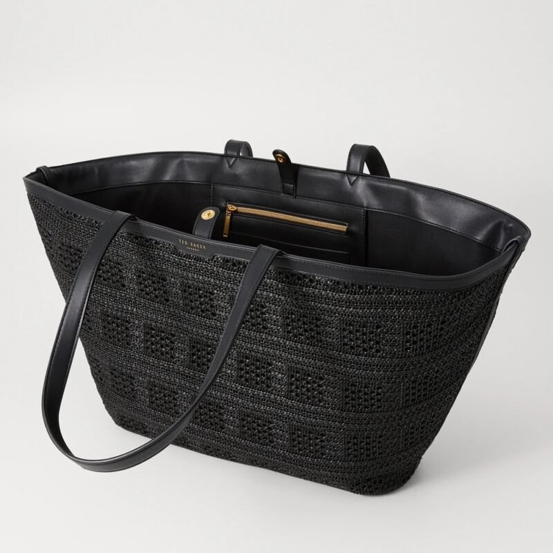 PAMYLAA Raffia Straw Oversized Tote Bag