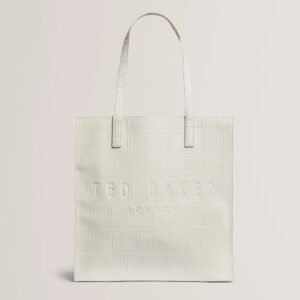 CROCCON Croc Effect Large Icon Bag