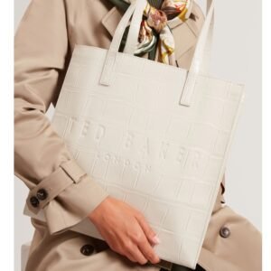 CROCCON Croc Effect Large Icon Bag