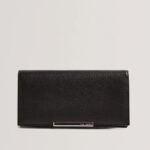 ROUSI Leather wallet bar detail