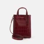 WENISSA Croc Effect Mini Icon Bag