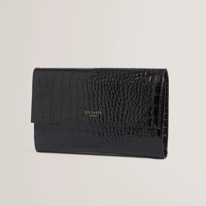 VIVIIA Croc Effect Travel Organiser Wallet