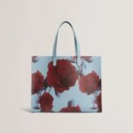 EMBERLI Extra Large Rose Print Icon Bag