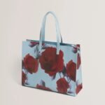 EMBERLI Extra Large Rose Print Icon Bag