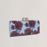 ELLRIE Large Rose Print Bobble Purse