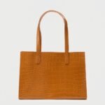 WELONA Croc Effect Elongated Icon Bag