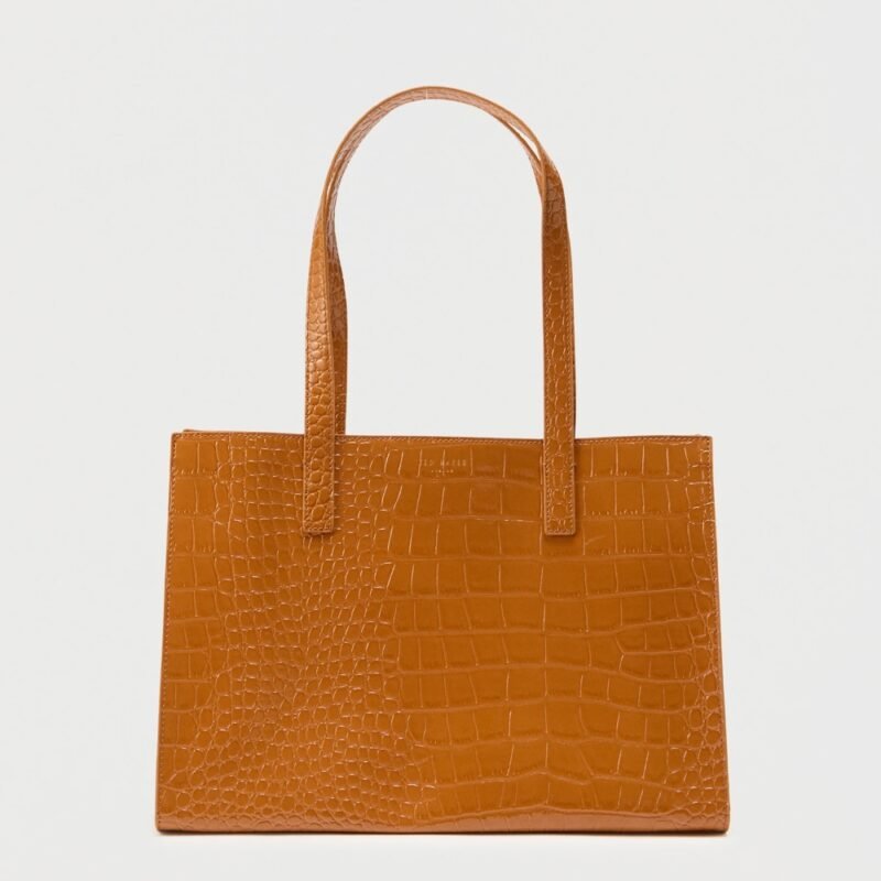 WELONA Croc Effect Elongated Icon Bag