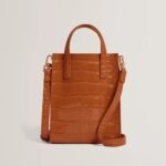 WENISSA Croc Effect Small Icon Bag