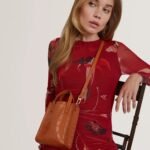 WENISSA Croc Effect Small Icon Bag