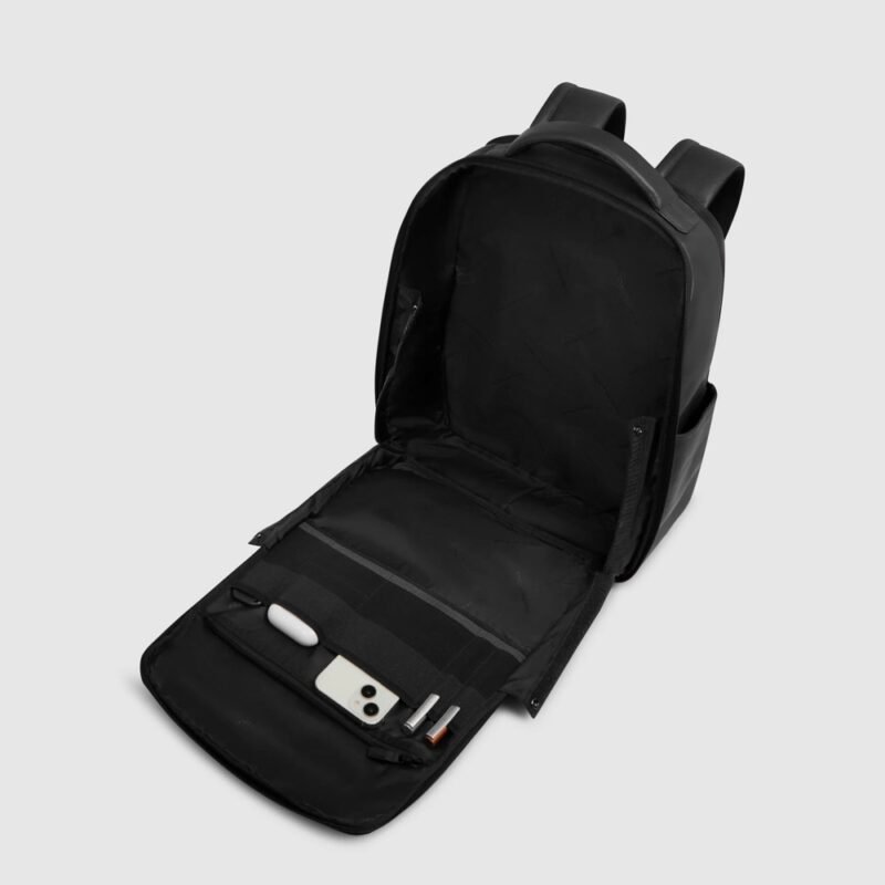 Travel Backpack in Leather for Laptop 14" and iPad