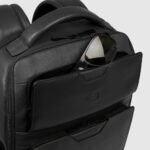 Travel Backpack in Leather for Laptop 14" and iPad