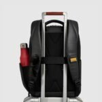 Travel Backpack in Leather for Laptop 14" and iPad