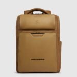 Travel Backpack in Leather for Laptop 14" and iPad