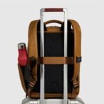 Travel Backpack in Leather for Laptop 14" and iPad