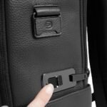 Backpack with fingerprint security lock