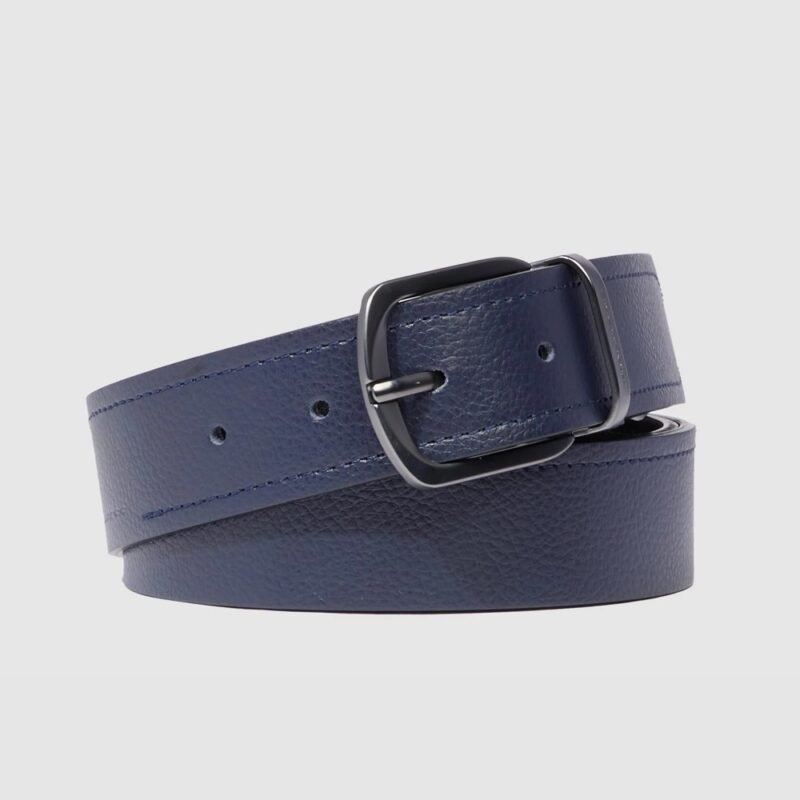 Men’s Leather belt with prong buckle