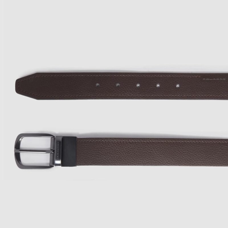 Men’s Leather belt with prong buckle