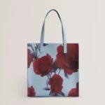 ELYZAA Rose print Large Icon Tote bag