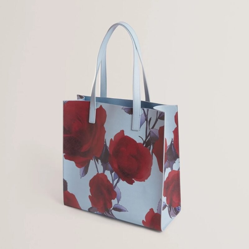 ELYZAA Rose print Large Icon Tote bag