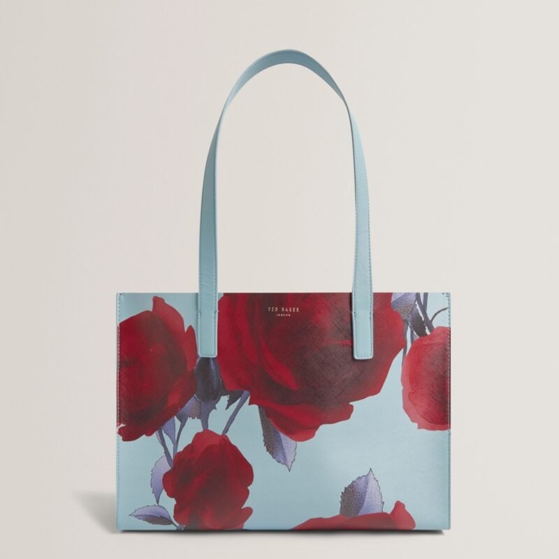 ELYANAA Elongated Rose print Icon bag