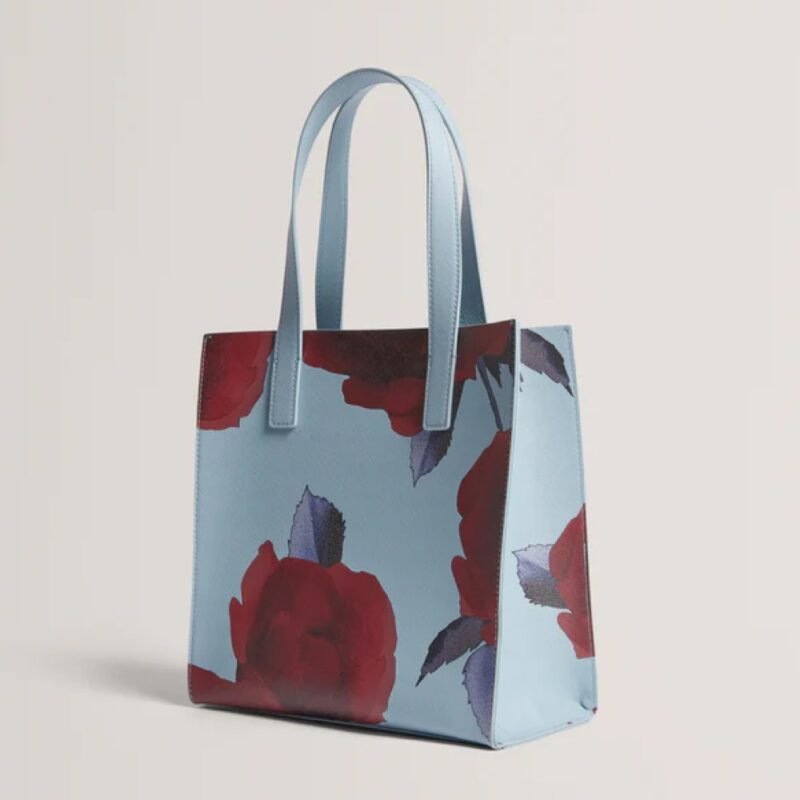 EMMERIE Rose print Small Icon bag