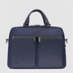 Laptop backpack 16" Nylon and leather