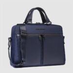 Laptop backpack 16" Nylon and leather