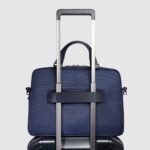 Laptop backpack 16" Nylon and leather