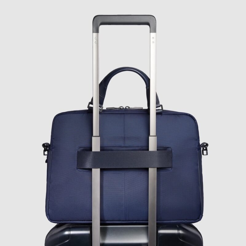 Laptop backpack 16" Nylon and leather