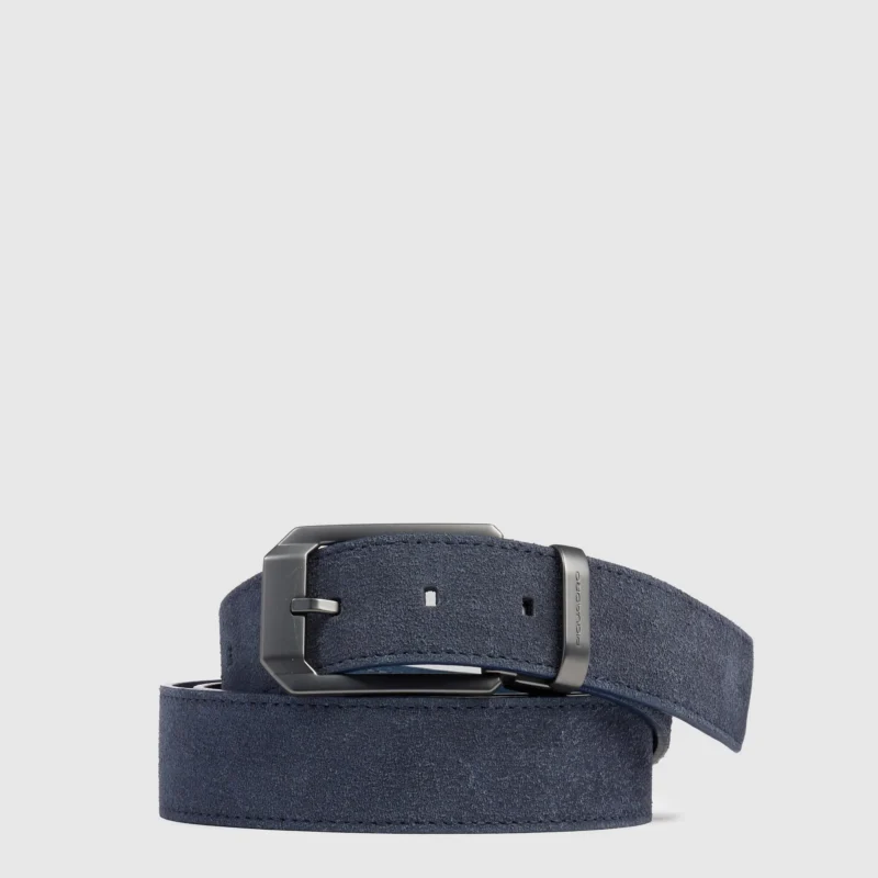 Men's suede leather belt