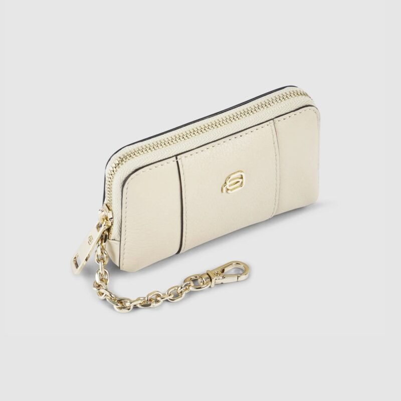 Leather key holder case